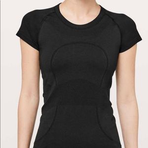 lululemon black swiftly tech short sleeve crew